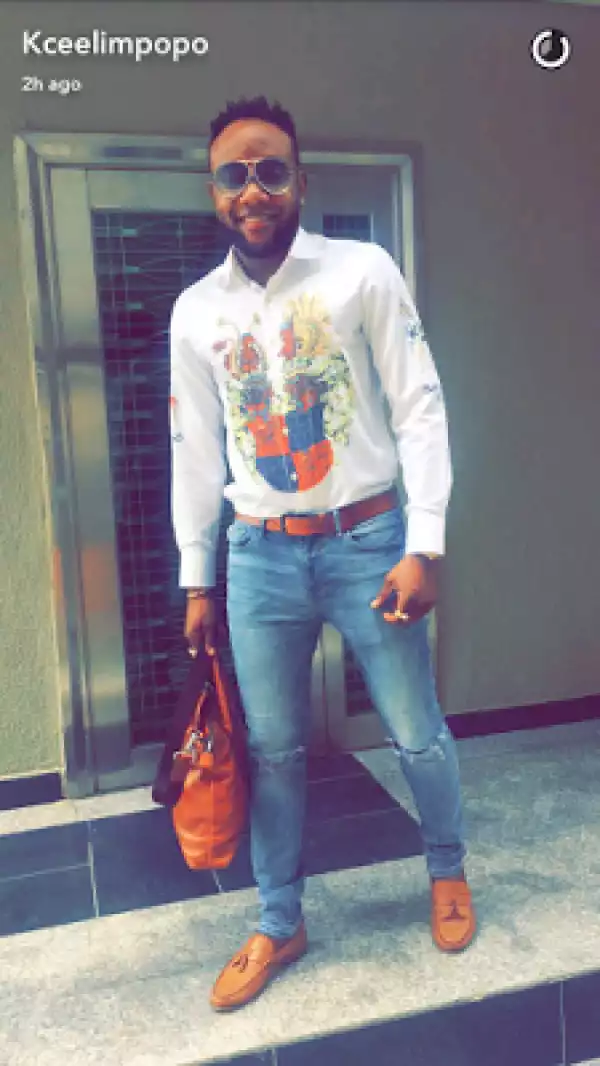 Kcee shows off his shoe closet